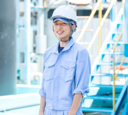 設備管理職で働く先輩