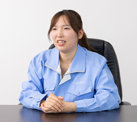 製造職で働く先輩